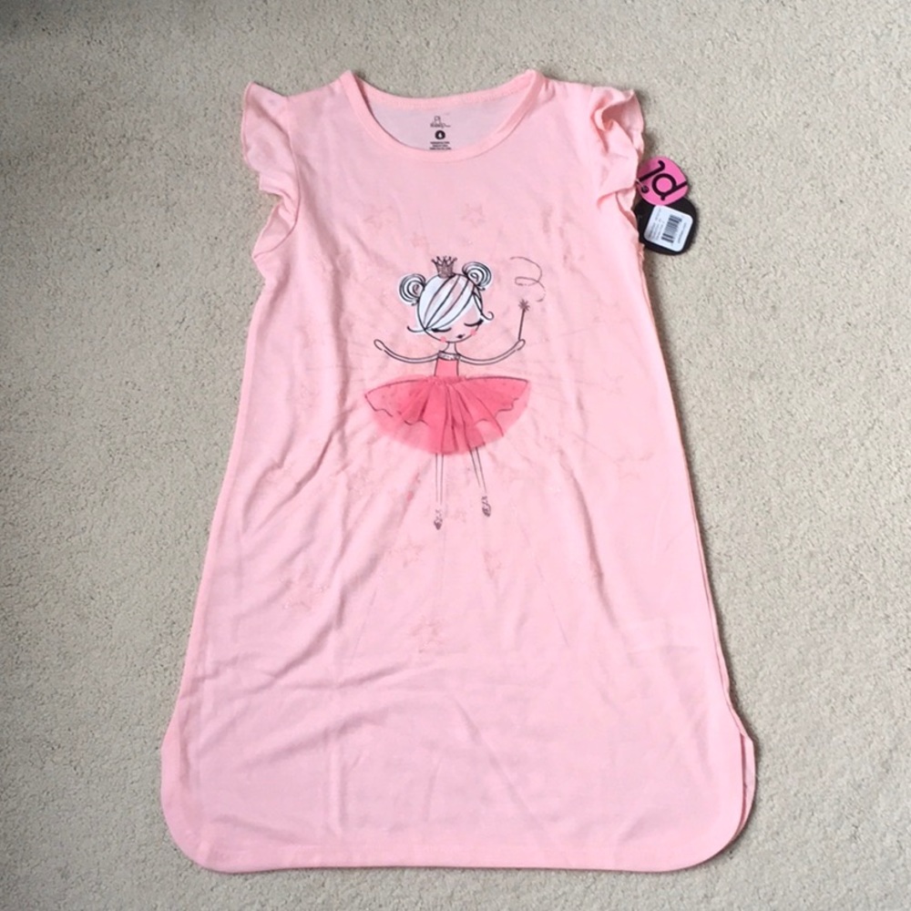 Girls Petit Lem Ballerina Nightgown NWT 6